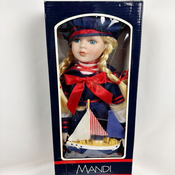 Design Other - 2004 Mandi Limited Edition Collectible Porcelain Doll Brand New w/Certificate